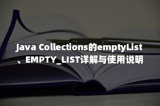 java unchecked assignment collections.empty_list